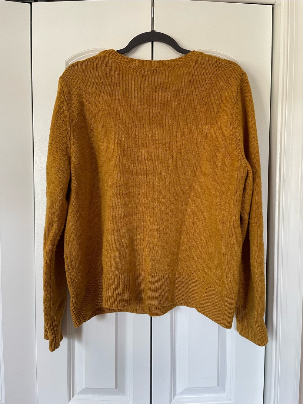 Pendleton Washable Wool Crewneck Sweater in Mustard - Picture 2 of 3